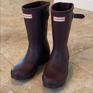 hunter adjustable back rain boots